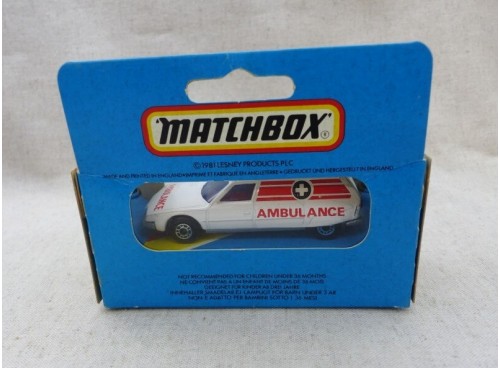 Matchbox Superfast MB12 Ambulance Citroën CX