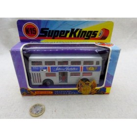 Matchbox King Size K-15 SuperKings Bus Silver Jubile boite