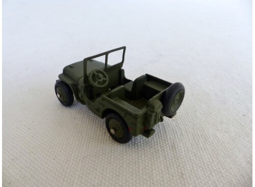 Dinky Toys 80B Jeep Militaire Willys-Hotchkiss Arrière