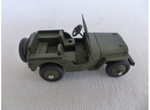 Dinky Toys 80B Jeep Militaire Willys-Hotchkiss Droite