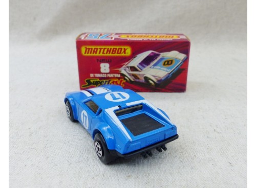 Matchbox Superfast MB 8 De Tomaso Pantera N° 17 Neuve / Boite arriere