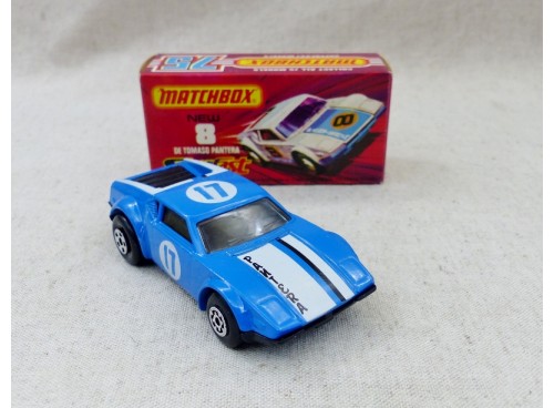 Matchbox Superfast MB 8 De Tomaso Pantera N° 17 Neuve / Boite