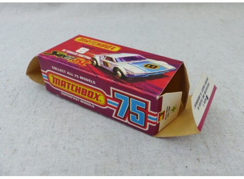 Matchbox Superfast MB8 De Tomaso Pantera N° 17 Neuve / Boite