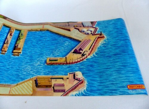 Matchbox SeaKings PM-2 Seaport Playmat Tapis de jeu