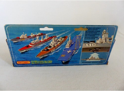 Matchbox KingSize K-302 SeaKings Bateau Militaire Corvette