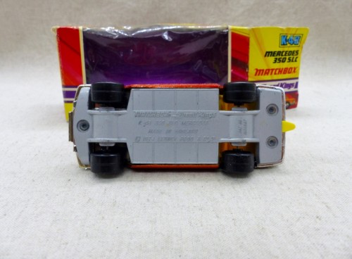 Matchbox KingSize K-48 SuperKings Mercedes 350 SLC dessous