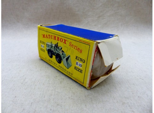 Matchbox KingSize K-10 SuperKings Aveling Barford Tractor Shovel / Tracto Pelle