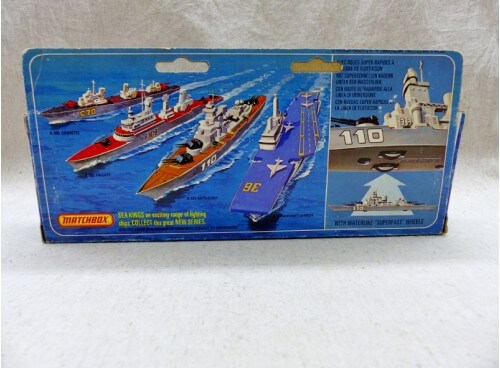 Matchbox KingSize K-302 SeaKings Bateau Militaire Corvette boite