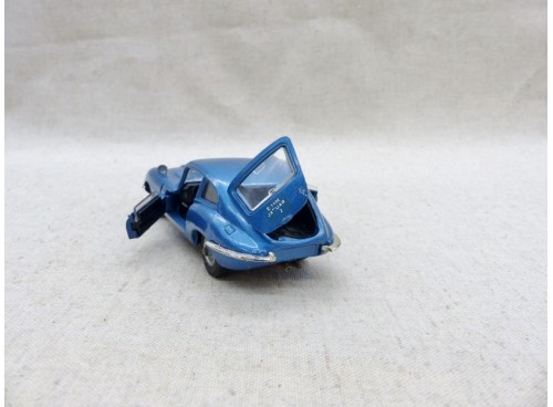 Corgi Toys 335 Jaguar E Coupé 2 + 2 bleu arrière ouvert