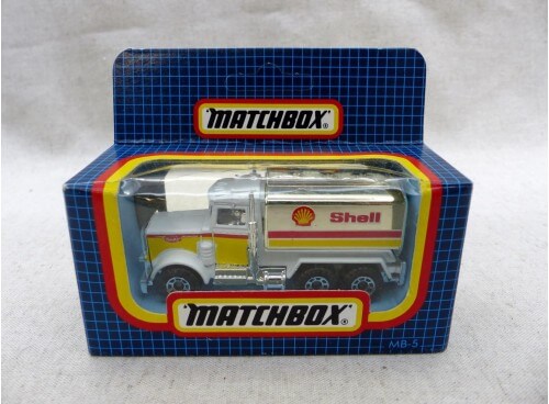 Matchbox Superfast MB 5 Camion Citerne Shell boite