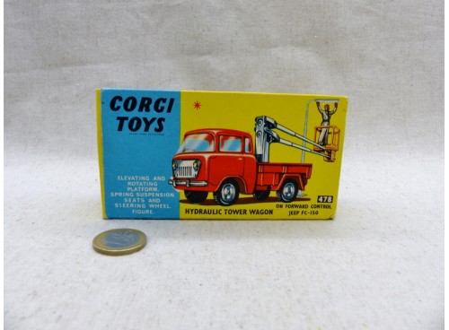Corgi Toys 478  Jeep FC 150 Hydraulic Tower Wagon
