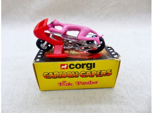 Corgi Toys 56351 Cartoon Capers La Panthere Rose (The Pink Panther) en Moto