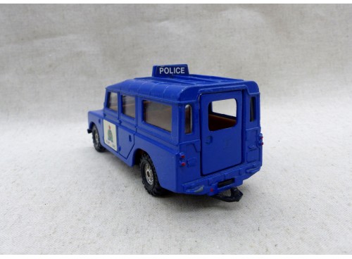 Corgi Toys Gift Set 45 Land Rover Mounted Police and trailer / Fabraique au cours des années 80 avec Van Chevaux