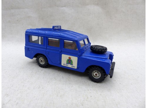 Corgi Toys Gift Set 45 Land Rover Mounted Police and trailer / Fabraique au cours des années 80 avec Van Chevaux