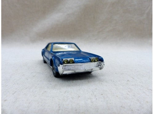 Corgi Toys 264 Oldsmobile Toronado Bleue face