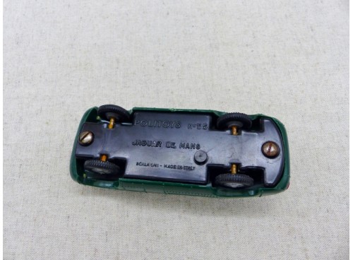 Politoys 55 Jaguar le Mans dessous