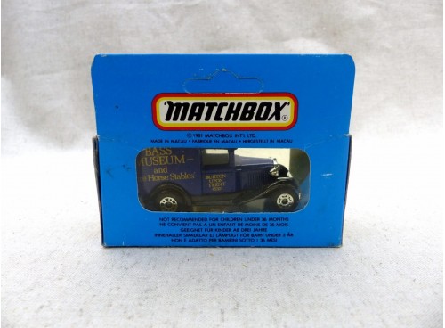Matchbox Superfast MB38 Ford Model A Bass Museum
