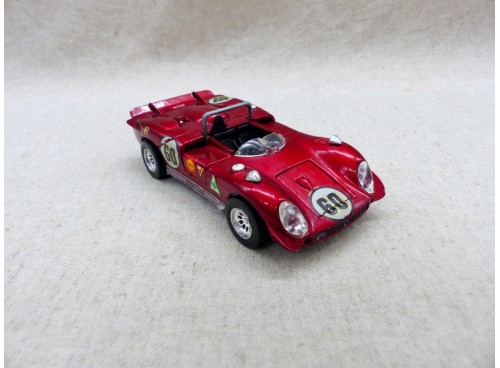 Hot Wheels Mattel Mebetoys 6612 Alfa Romeo 33-3 6612 Série Sputafuoco 1/43°
