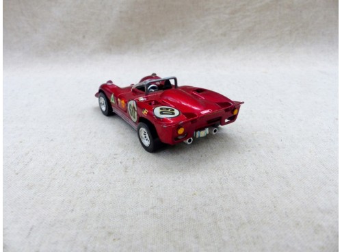 Hot Wheels Mattel Mebetoys 6612 Alfa Romeo 33-3 6612 Série Sputafuoco 1/43° dos
