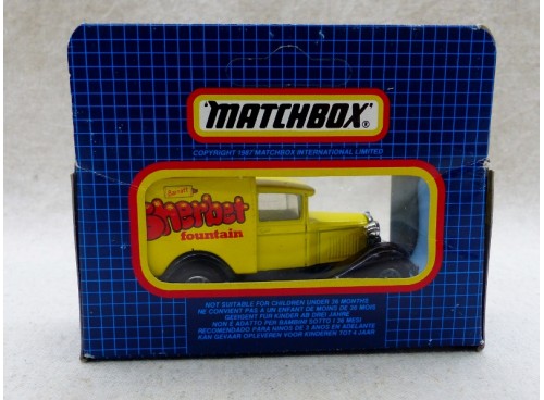 Matchbox Superfast MB38 Ford Model A Sherbet Fountain N/B dos