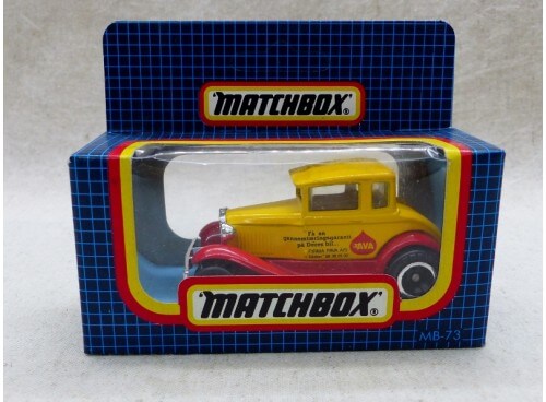 Matchbox Superfast MB 73 Ford Model A Coupe "Pava" N/B