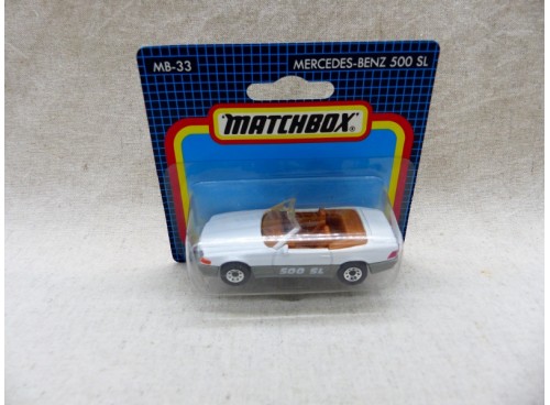 Matchbox Superfast MB 33 Mercedes-Benz 500 SL N/Blister