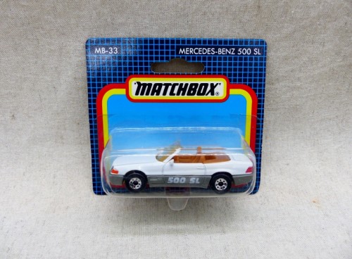 Matchbox Superfast MB 33 Mercedes-Benz 500 SL N/Blister Coté