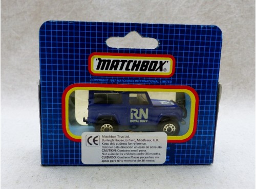 Matchbox Superfast MB16 Land Rover 90 Royal Navy N/B dos