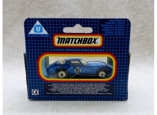Matchbox Superfast MB15 Chevrolet Corvette Grand Sport N/B dos