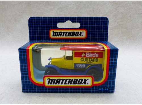 Matchbox Superfast MB 44 Ford Model T 1921 Bird's Custard Power