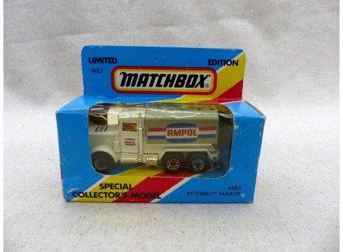 Matchbox Superfast MB 5 Peterbilt Citerne Ampol boite