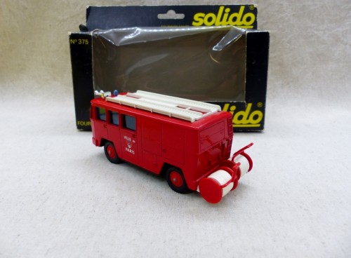 Solido 375 Fourgon Mixte des Sapeurs Pompiers dos