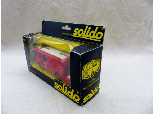 Solido 375 Berliet GAK Fourgon Mixte des Sapeurs Pompiers de Paris