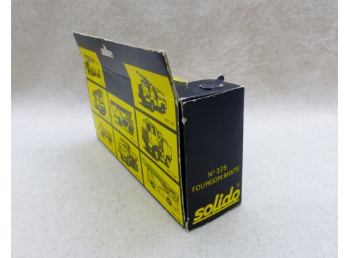 Solido 375 Berliet GAK Fourgon Mixte des Sapeurs Pompiers de Paris