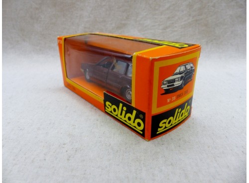 Solido 39 Simca 1308 GT Bordeaux dos