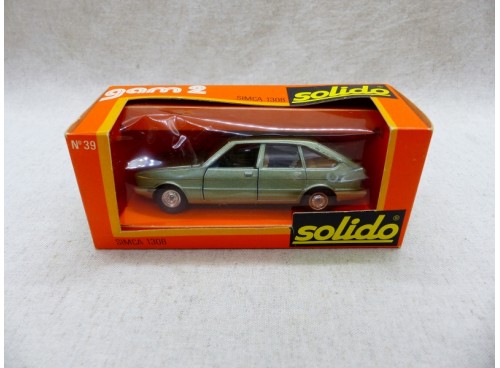 Solido 39 Simca 1308 Gris Vert Métallisé