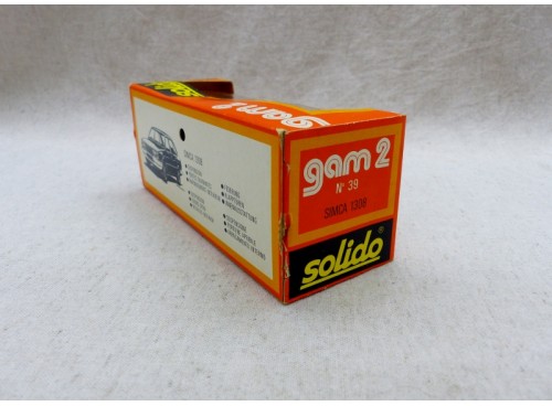 Solido 39 Simca 1308 Gris Vert Métallisé