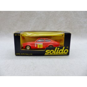 Solido 70 Opel GTE Rallye boite