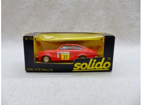 Solido 70 Opel GTE Rallye boite