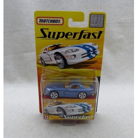 Matchbox Superfast MB 23 Dodge Viper GTS boite