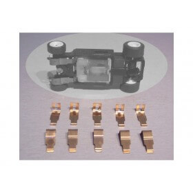 TOMY AFX Chassis Turbo, G+ et SRT Jeu de 10 lames de contact shoes