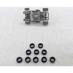TOMY AFX Chassis Turbo, Super G+  et SRT Jeu de 10 Pneus Avant Uréthane