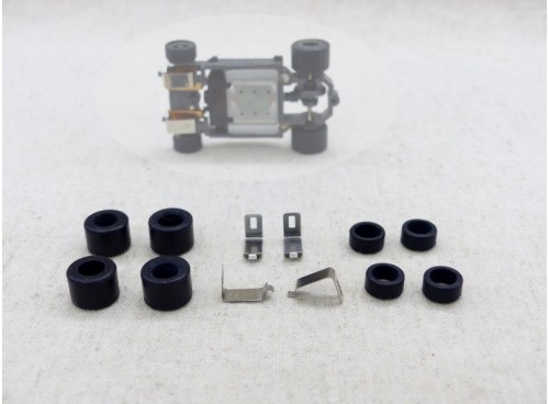 Pièces détachées pour Life Like Châssis Type "T" Kit Pneus et Lames de contact