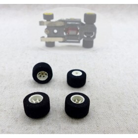 Aurora AFX G Plus  Roues Arrière avec Pneus "Mousse"