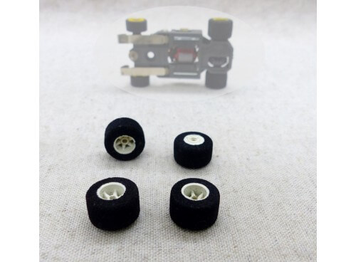 Aurora AFX G Plus  Roues Arrière avec Pneus "Mousse"