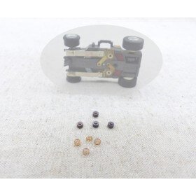 Aurora AFX Magnatraction paire de charbons et ressorts x 2