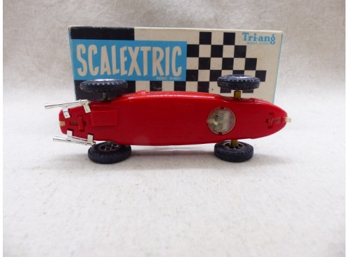 vue de dessous Scalextric MM C62 Ferrari F1 Sharknose NM Boite