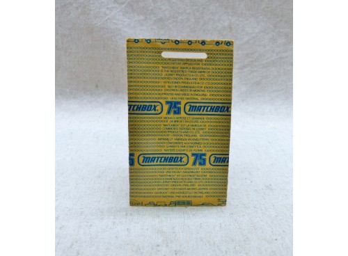 Matchbox Superfast MB25 Flat Car Container NM French Blister Cube