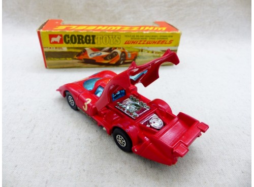 Corgi Toys 385 Whizzwheels Porsche 917 Rouge ouvrant