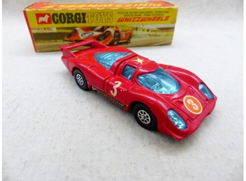 Corgi Toys 385 Whizzwheels Porsche 917 Rouge